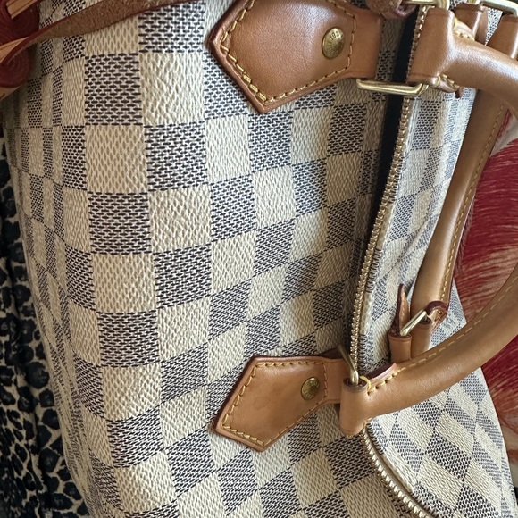 Louis Vuitton Speedy 35 Damier Azur - Picture 6 of 10